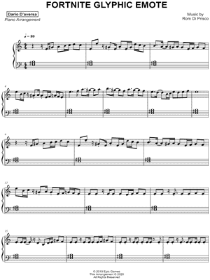 Fortnite Glyphic Emote