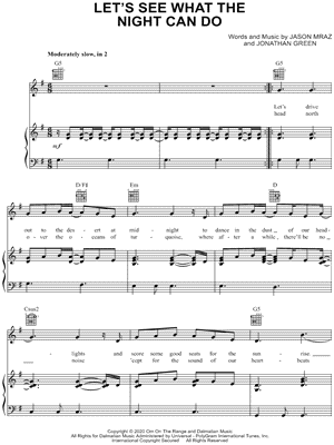 Let's See What the Night Can Do