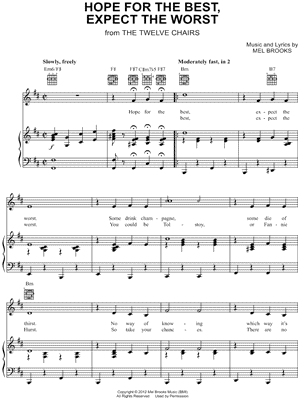 Hope for the Best, Expect the Worst