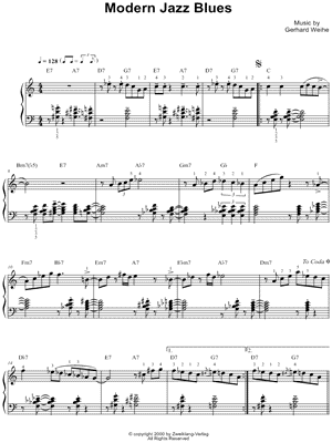 Modern Jazz Blues