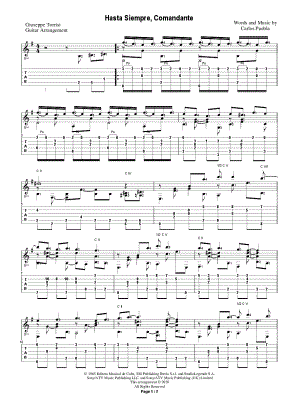 Hasta Siempre, Comandante