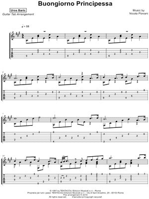 Buongiorno Principessa