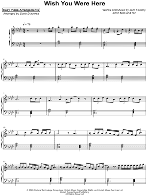 Wish You Were Here [easy]