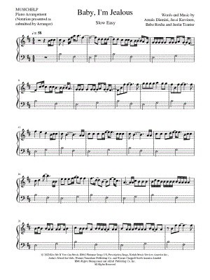 Baby, I'm Jealous [slow easy]