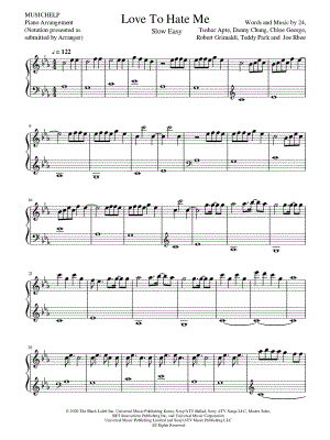 Love to Hate Me [slow easy]