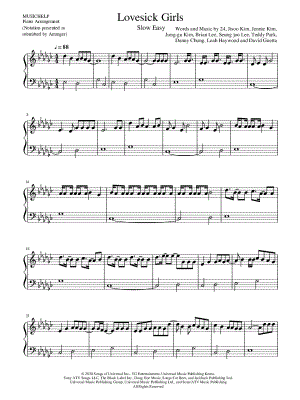 Lovesick Girls [slow easy]