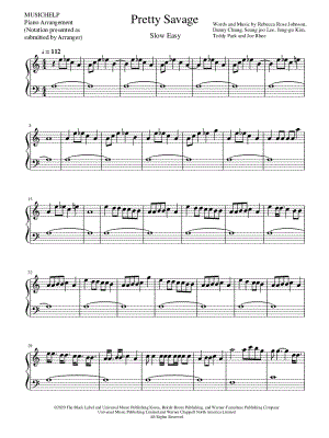 Pretty Savage [slow easy]