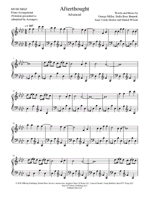 Afterthought [advanced]