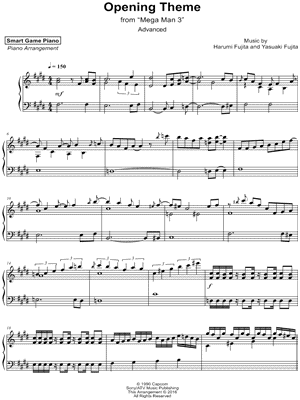 Mega Man 3 Opening Theme [advanced]