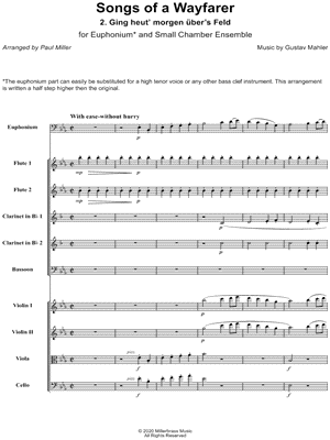Songs of a Wayfarer: II. Ging heut' morgen über's Feld