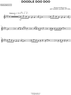 Doodle Doo Doo - C Instrument