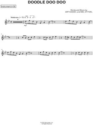 Doodle Doo Doo - Bb Instrument
