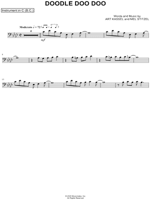 Doodle Doo Doo - Bass Clef Instrument