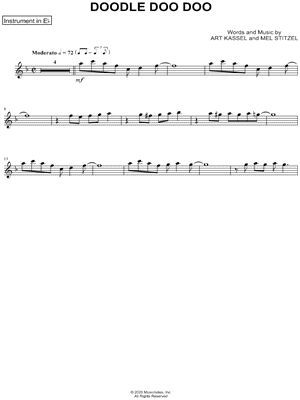 Doodle Doo Doo - Eb Instrument