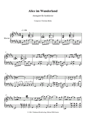 Alice im Wunderland [jazz version]