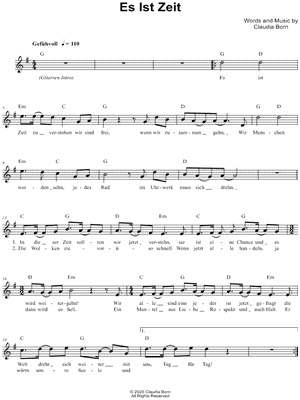 Es Ist Zeit