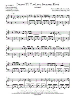 Dance ('Til You Love Someone Else) [advanced]