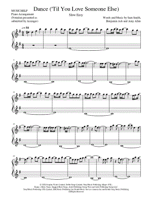 Dance ('Til You Love Someone Else) [slow easy]