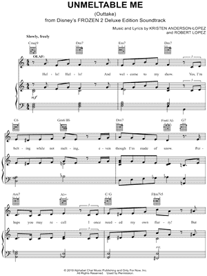 Unmeltable Me (Outtake)