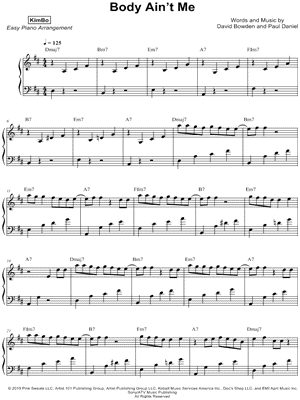 Body Ain't Me [easy]