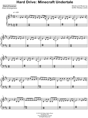 Hard Drive: Minecraft Undertale