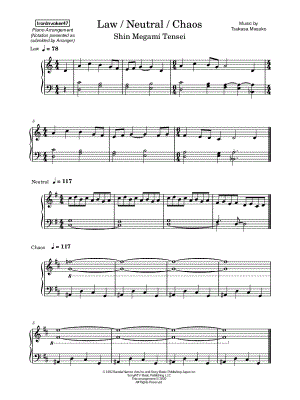 Law / Neutral / Chaos