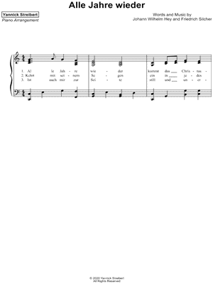 Alle Jahre wieder