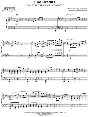 End Credits from Star Trek: First Contact