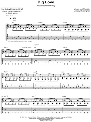 Big Love [accompaniment only]