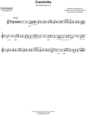 Caminito - F Instrument