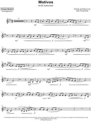 Motivos - Bb Instrument