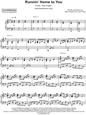 Runnin' Home to You [accompaniment only]