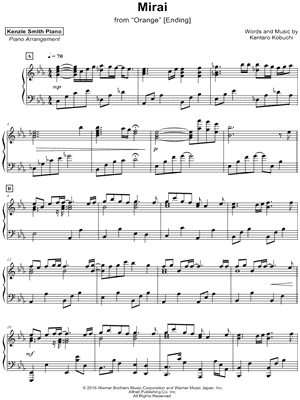 Orange: Mirai Ending Song