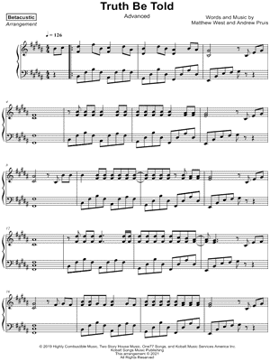 Truth Be Told [advanced]