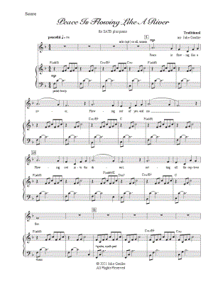 Peace Is Flowing Like a River