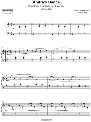 Anitra's Dance [intermediate]