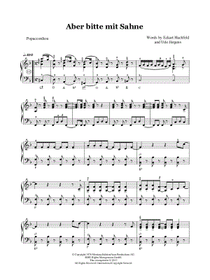 Aber bitte mit Sahne