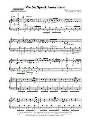 We No Speak Americano