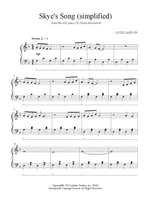 Skye's Song (Simplified)