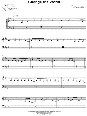 Change the World [easy]