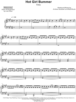 hot girl bummer [easy]