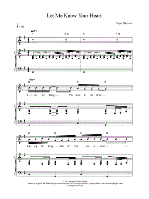 Let Me Know Your Heart