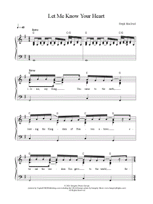 Let Me Know Your Heart