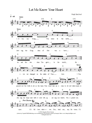 Let Me Know Your Heart