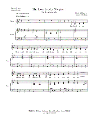 The Lord Is My Shepherd