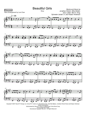 Beautiful Girls [easy]