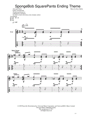 SpongeBob Ending Credits