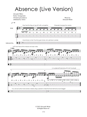 Absence (Live Version)