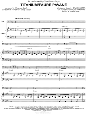 Titanium / Fauré Pavane - Cello & Piano