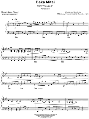 Baka Mitai [advanced]